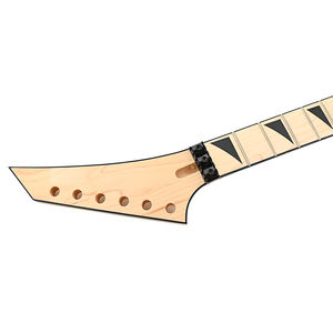 Mástil de <span class=keywords><strong>Guitarra</strong></span> Eléctrica de 24 Trastes y 25.5 Pulgadas con Diapasón de Arce y Tuerca de Bloqueo, Repuesto para <span class=keywords><strong>Guitarra</strong></span> Estilo <span class=keywords><strong>Jackson</strong></span> con Clavijero Derecho - Product Image 6