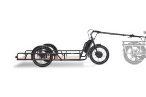 <span class=keywords><strong>Remorque</strong></span> électrique de cargaison de tricycle de roues de l'acier au carbone 3 pour le transport de bicyclette - Product Image 6
