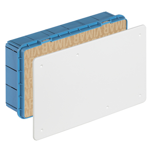 Caja de conexiones empotrada 287x154x70mm con tapa para instalación de cableado eléctrico - Product Image 1