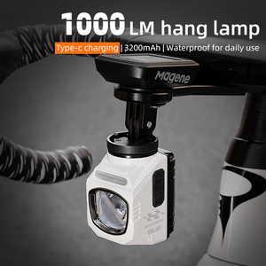 Phare de vélo ESLNF <span class=keywords><strong>1000</strong></span> <span class=keywords><strong>lumens</strong></span>, ultra-lumineux, compatible GoPro, <span class=keywords><strong>lampe</strong></span> avant de vélo pour <span class=keywords><strong>VTT</strong></span> et cyclisme sur route, accessoires de vélo - Product Image 2