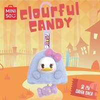 Vente en gros : Pendentif boîte mystère en peluche série bonbons colorés Famille Mickey, figurines miniatures mignonnes style anime, ornement cadeau
