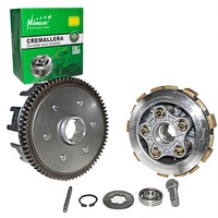 Accessoires moto : Nouvel ensemble d'embrayage pour motos AKT Street & Off-road - Pièce de transmission en acier allié et aluminium