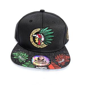 Meksika Düz Siperli Şapka Meksika Kızılderili Düz Siperli Beyzbol Şapkası Etnik Retro Tarz Meksika Hip-Hop Şapkası Özel Yapım - Product Image 3