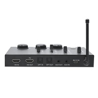 Système de microphone sans fil UHF professionnel avec mixeur karaoké, portée de 30 m, équipement audio tout-en-un pour fêtes à domicile
