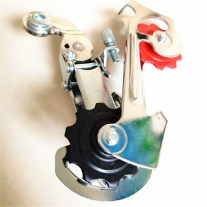 Cambio Trasero de 18 Velocidades Ajustable para Bicicleta de Montaña, Engranaje de Cadena de Bicicleta, Pieza de Acero Plateado Q 199 - Product Image 1