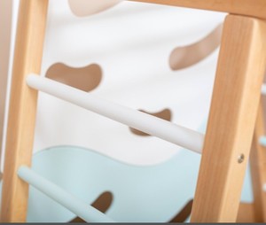 Lit de gymnastique d'escalade inspiré Montessori pour tout-petits avec activité en bois et lattes de lit pour enfants jouet classique avec mur d'escalade - Product Image 6