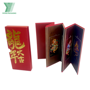 Custom High-end Cardboard Luxury Dual Debit Card Visa Card <strong>Box</strong> Packaging <strong>Red</strong> Gift Vip Credit Business Gift Card Boxes - Product Image 1