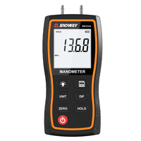 Sndway affichage numérique manomètre différentiel sw-512a testeur de pression usb communication manomètre manomètre