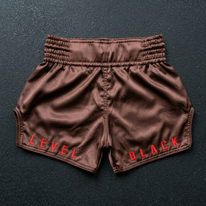 Shorts de sport décontractés pour hommes, taille mi-haute élastique, rose uni, motif flamme, respirants, séchage rapide, en tissu polyester/coton et toile sur le devant - Product Image 1