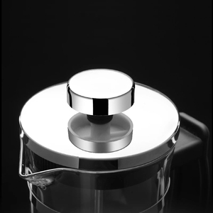 Cafetière à piston française en verre et acier inoxydable PP de 350 ml, avec <span class=keywords><strong>filtre</strong></span> ultra-dense et maintien au chaud pendant 6 heures - Product Image 4
