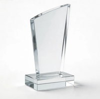 Trophées en cristal de verre personnalisables, récompenses pour employés exceptionnels, cadeaux d'entreprise commémoratifs, cadeaux pour salons professionnels, médailles, plaques