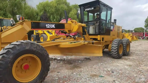 Used Cat 120H Motor Grader 120k Used Caterpillar 120H 120K <b>Paver</b> Graders for Export Hot Sale - Product Image 6