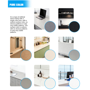 Bán buôn đá thạch anh nhân tạo màu sắc tinh khiết trắng đá thạch anh giá đá thạch anh tự nhiên tấm - Product Image 3