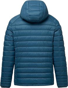 Veste d'hiver slim pour <span class=keywords><strong>homme</strong></span>, nouvelle mode, <span class=keywords><strong>manteau</strong></span> à capuche avec col montant, léger, <span class=keywords><strong>noir</strong></span>, <span class=keywords><strong>court</strong></span>, rembourré, chaud et élégant pour les jeunes - Product Image 4