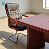 Chaise de bureau de haute qualité, fauteuil en bois, chaise de visiteur, chaise de réunion