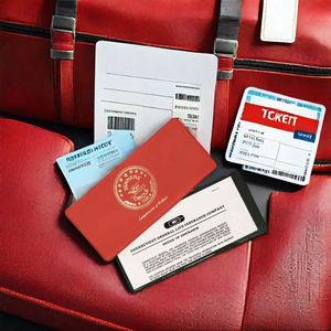 Porta <span class=keywords><strong>biglietti</strong></span> <span class=keywords><strong>da</strong></span> visita con Logo personalizzato trasparente in PVC vinile <span class=keywords><strong>da</strong></span> viaggio in plastica a buon mercato con lato stretto aperto e porta carte assicurative - Product Image 3