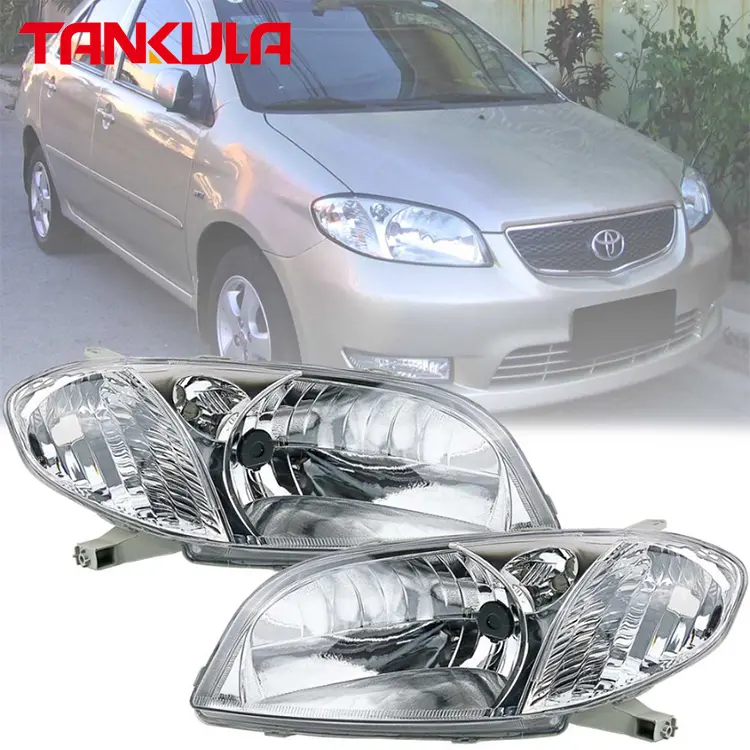 Bán Hot Hệ Thống Chiếu Sáng Tự Động Front Head Light Đèn Pha Đèn Pha Cho Toyota Corolla Altis 2002 2003 2004 2005 2006 2007 2008