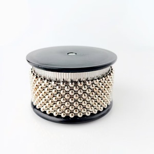 Chaîne de perles métalliques Cabasa Shaker de 6,5/8,5/11,5/13 cm en gros – Accessoire d'accompagnement pour Cajon et Instrument de percussion - Product Image 4