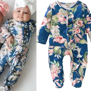 Baby Girl Roupas Romper Onesie Algodão Recém-nascido Outfit para Meninas Bonito Infantil Menina Macacões Roupas Recém-nascidos chegando em casa romper