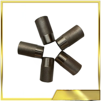Tête de soudage haute pression forgée SUNJOY, cylindrique, à fil simple ou double, filetage G, résistante aux UV, oxyde noir, tuyau court, garantie 1 an