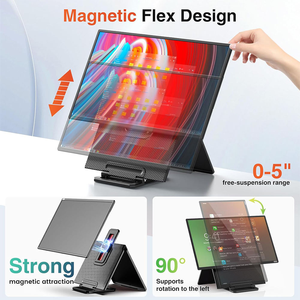 Écran LCD portable OEM D1 23,8 pouces, très vendu, FHD 1080P IPS, extension d'écran pour ordinateur portable, type C Plug&Play, haut-parleurs intégrés, compatible avec les ordinateurs portables - Product Image 3