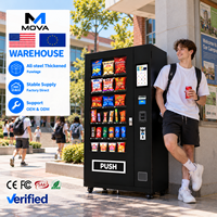 Distributeur automatique intelligent pour aliments et boissons avec écran tactile de 7,1 pouces, distributeur réfrigéré OEM ODM pour les acheteurs commerciaux
