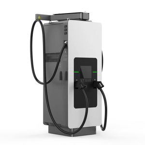 Station de recharge rapide pour véhicules électriques Starcharge Titan V3 UL 180 kW à double borne DC, CCS1 NACS, écran LED, entrée 480 V, usage commercial - Product Image 6