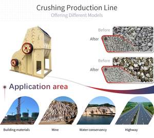 Trituradora de martillo de 2 etapas de doble eje ZPC800x600 trituradora de martillo de dos etapas para arcilla, mineral de oro, trituración de yeso - Product Image 2