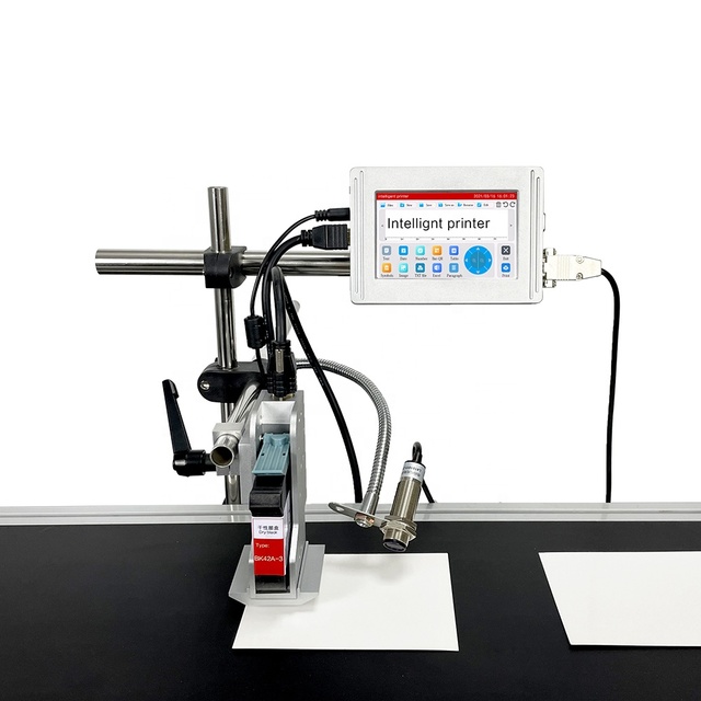 Cost-Effective Online Automatic TIJ Continuous Inkjet Printer with Flex & Tube Printing for Food Beverage Industries