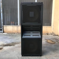 VT4889 Dual 15 Inch 3-Way High Powerful Line Array Speaker Sistem Suara PA Speaker Pasif Audio Profesional