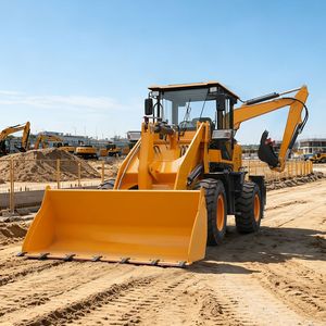 Promotion : Tractopelle lourde 4x4 avec chargeur frontal et pelle arrière - Product Image 1
