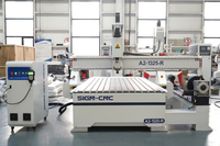 Fresadora CNC Multifuncional de 4 Ejes con Eje Rotatorio, Máquina de Carpintería de Alta Resistencia para Tallado Plano y Cilíndrico 3D