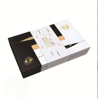 Boîte personnalisée portable en forme de livre, en papier blanc, avec fermeture magnétique, pliable, pour tablette et cosmétiques, format folio.