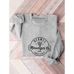 Sweat à capuche personnalisé surdimensionné pour femme, imprimé <span class=keywords><strong>APOLLO</strong></span> EST 1889 FARGANG CO Fine Divine Bolts Printemps/Été - Product Image 6