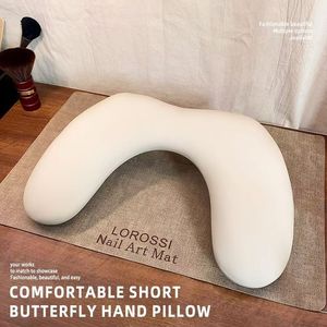 Almohada de Apoyo para Manos en Forma de U, Estilo Ruso, Ergonómica, de Cuero PU, para Manicura y Arte de Uñas, para Salón de Belleza - Product Image 2
