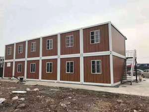 Maison préfabriquée modulaire portable à 2 étages, bureau conteneur pour chantier de construction, conception d'usine - Product Image 2
