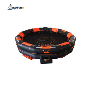 معدات السلامة البحرية SOLAS 25 شخصا AOR نفخ الحياة طوف في منتج إنقاذ الحياة مفتوحة قابلة للعكس للبيع - Product Image 1