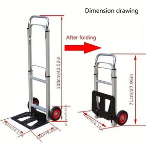 Promotional Folding Market Shopping <b>Trolley</b> With Capacity 160kg Fold <b>Trolley</b> HKBG-trolly-2 Folding <b>Trolley</b> HKBG-trolly-2 - Product Image 5