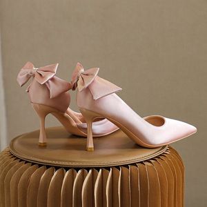 Produits de dropshipping : Mules à talons hauts pour femmes, design nœud, mode 2024 - Product Image 6