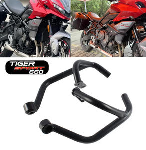 Modifan Body Parts – Protection de pare-chocs de moto robuste et de qualité supérieure, barre anti-collision et protection de cadre pour <span class=keywords><strong>Tiger</strong></span> <span class=keywords><strong>Sport</strong></span> <span class=keywords><strong>660</strong></span> - Product Image 5