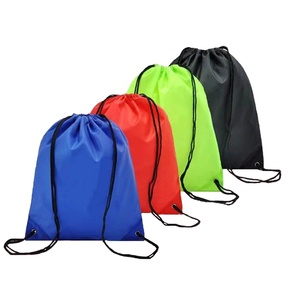 Hot Sale Drawstring Pouch Bag with Logo Promotional <b>Backpack</b> <b>Nylon</b> Sports Bag - Product Image 1