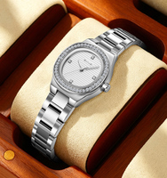 SKMEI 9405 Montre Femme de Luxe Personnalisée en Gros, Design de Marque, Étanche, Diamants, Cadeau, Montre à Quartz pour Dames