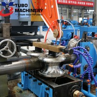 Tube en métal de taille différente faisant l'usine de machine avec HF soudé