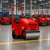 Compacteur routier statique certifié CE EPA, 5 tonnes, 4x4, facile d'entretien pour le nivellement des chaussées
