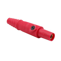 Connecteur Mini Camlock 600V 150A, Prise Femelle Inline à Broche Unique de Type Cam pour Câble 10-25MM² # 8- # 4 AWG)