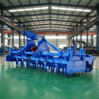 Herse à disques Shuangjian à entraînement direct, haute productivité et garantie d'un an, pour le déchaumelement et le nivellement du sol