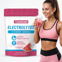 Ausreson Marque Privée – Poudre Électrolytique Zéro Sucre pour Boisson, Suppléments Musculaires, Hydratation Personnalisée, Créatine et Électrolytes en Poudre