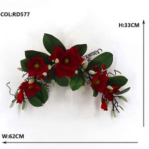 Oh Arts Artificial Christmas <b>Tree</b> Flowers <b>Decorations</b> Ornaments for Christmas - Product Image 3