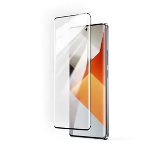 Giá nhà máy tốt nhất chống xước cong điện thoại di động Kính cường lực cho Redmi Note 13 Pro + bảo vệ màn hình