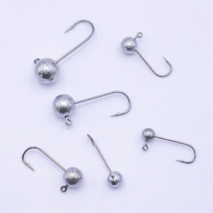 Hameçons Jig Head OEM personnalisés en plomb, 1g-10g, 10 pièces/sac, pour la pêche au bar et aux poissons d'eau douce, la pêche en mer, sur la plage et en eau rocheuse, matériel de pêche - Product Image 2